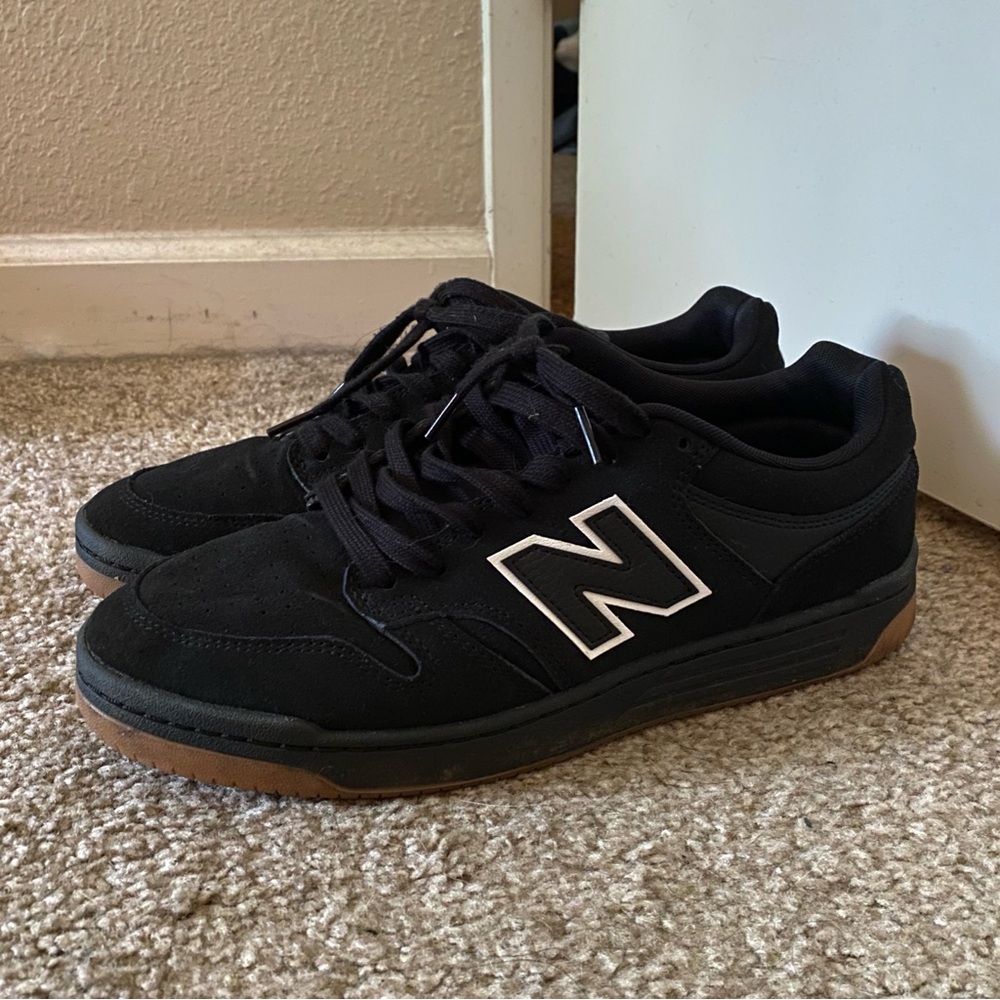 New Balance Black 480 Skate Shoes